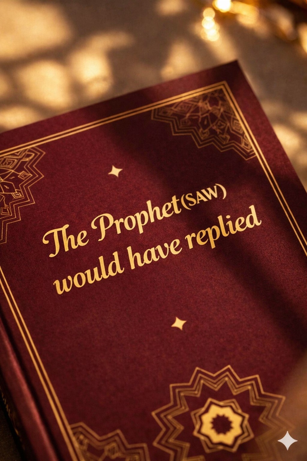 The Prophet (SAW) would have replied